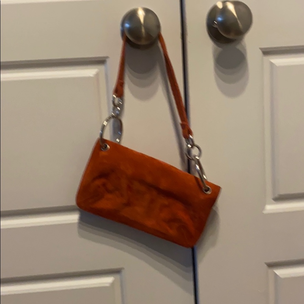 Mini leather purse